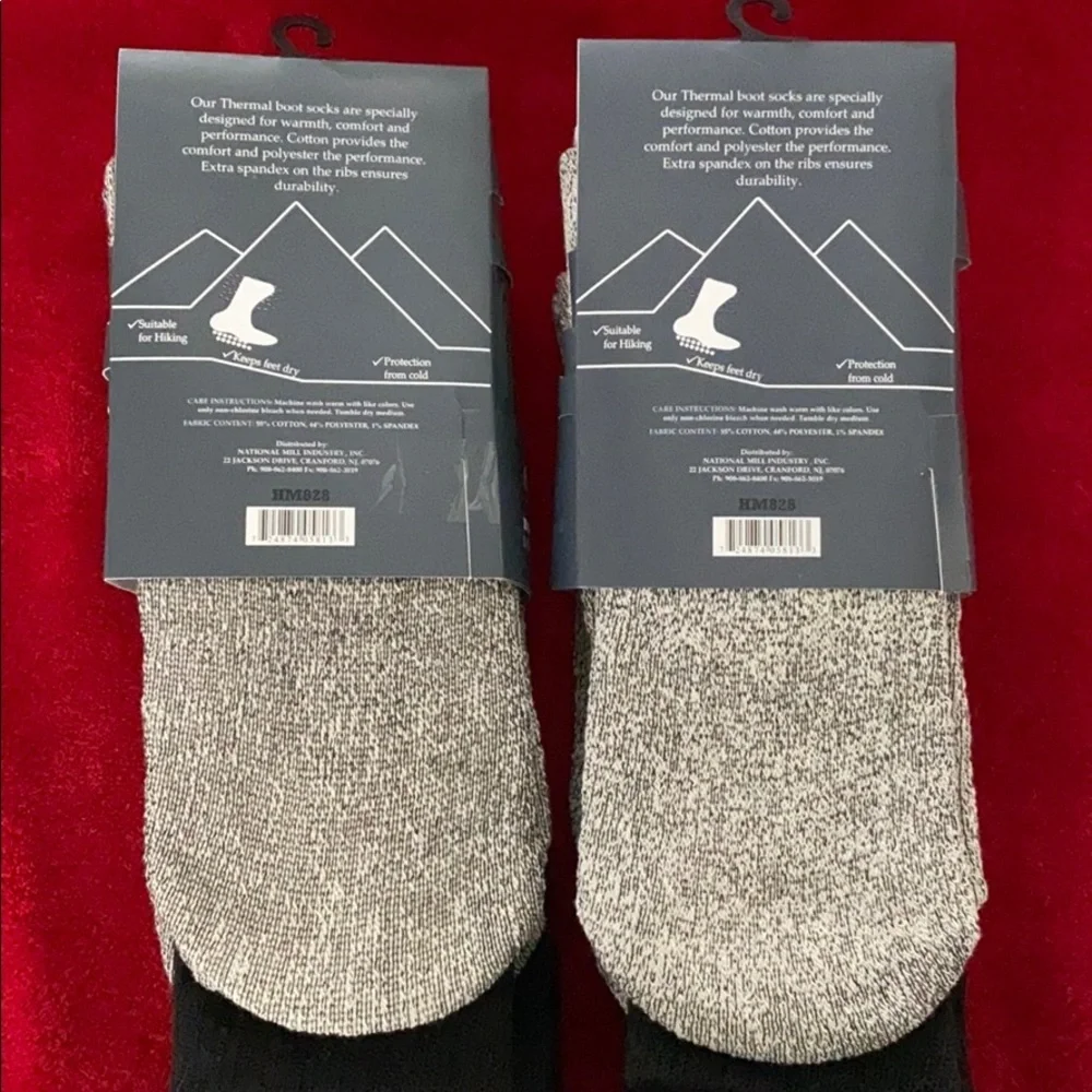 Heavy Duty Boot thermal socks size 10-13